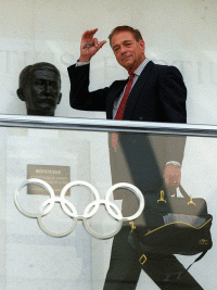 Принц Александр де Мерод, председатель медицинской комиссии Международного Олимпийского Комитета