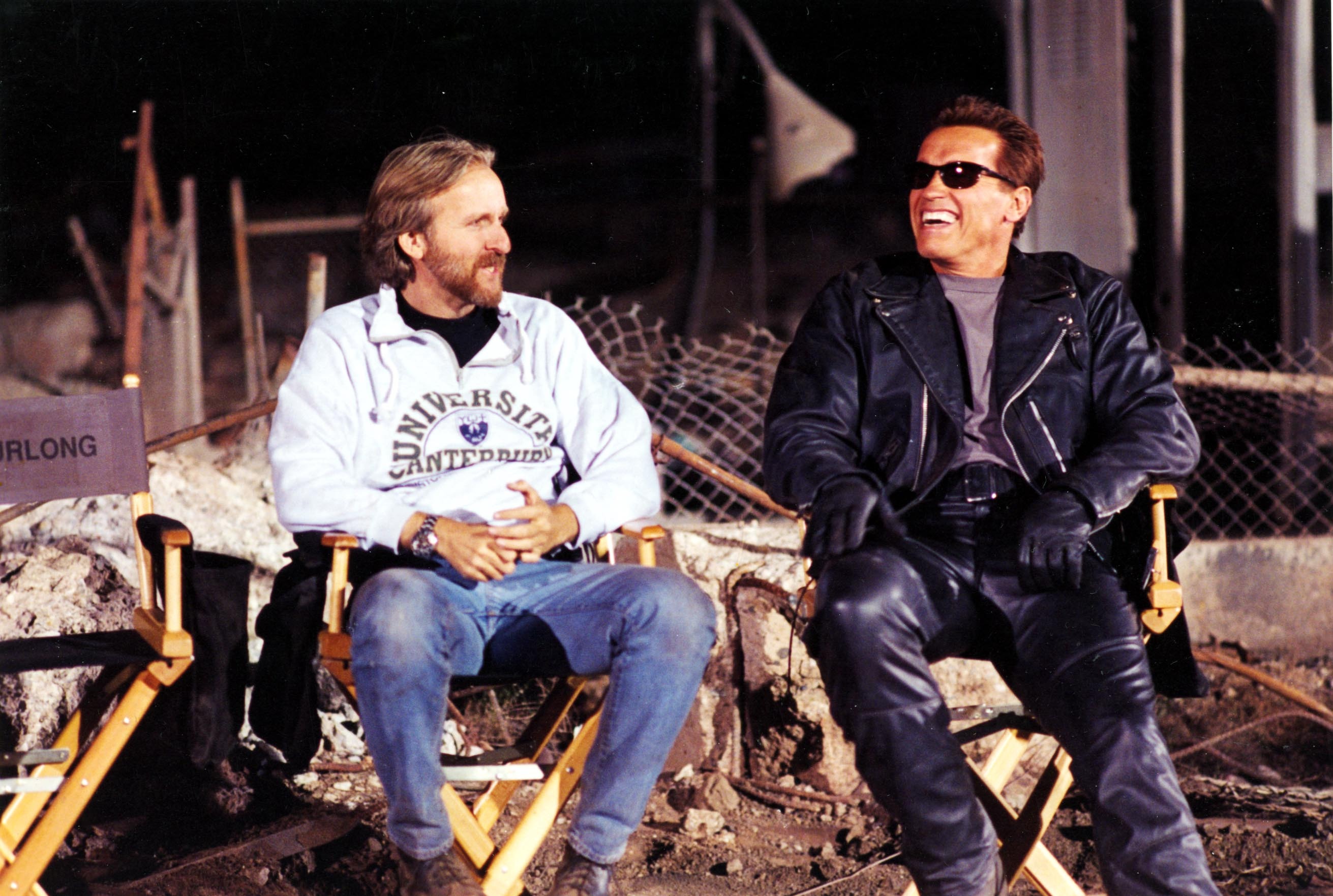 James Cameron и Arnold Schwarzenegger