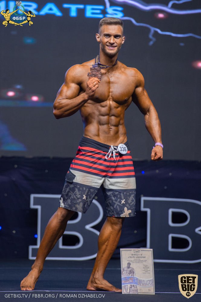 Владислав Алексеев - 3 место на Чемпионате мира IFBB - 2019 (Men’s Physique 182 cm)