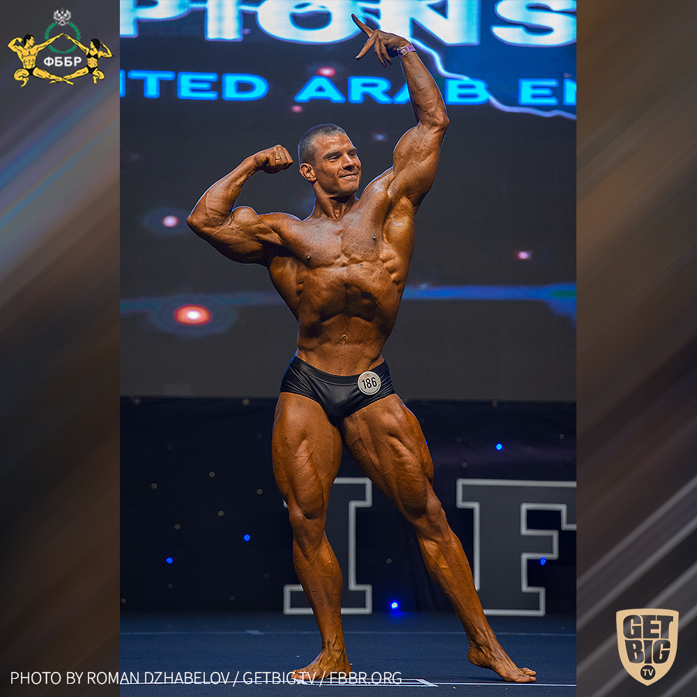 Роман Халиулин - 1 место на Чемпионате мира IFBB - 2019 (Men Classic Physique 180 cm)