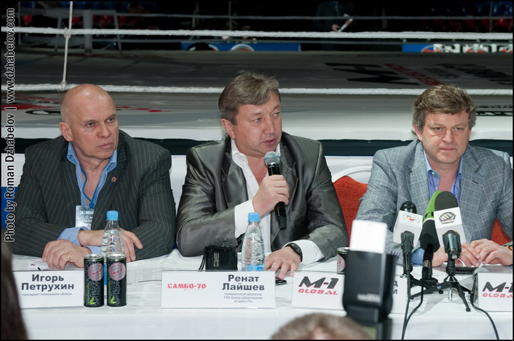 Встреча Федора Емельяненко и Жан-Клода Ван Дамма в Москве